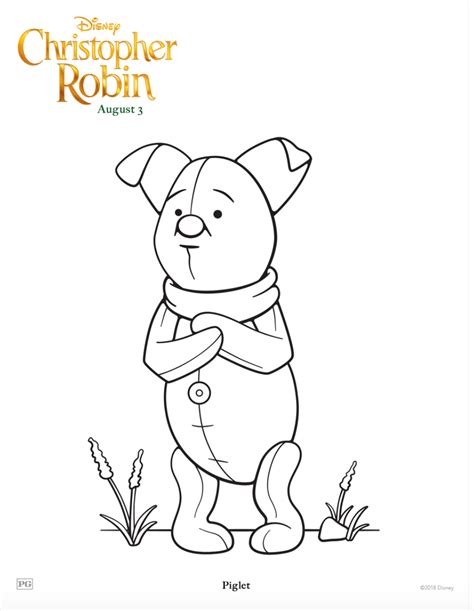 Free Christopher Robin Coloring Pages And Activity Sheets Simply