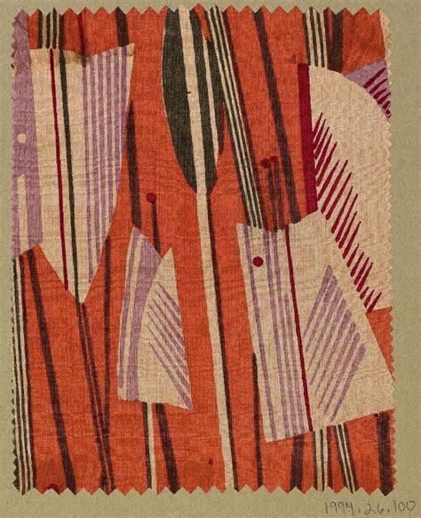 1929 Wiener Werkstätte Bauhaus Textiles Textile Prints