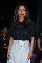 Priyanka Chopra Prabal Gurung Fashion Show In New York