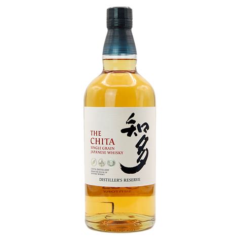 Grain whisky is usually used to smooth the taste of malt whisky, although single grain whiskies exist. Suntory The Chita Whisky (0,7l / 43% vol.)