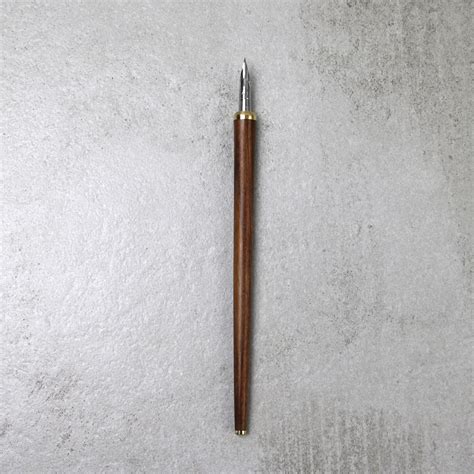 Rosewood Straight Calligraphy Pen Calligraphy Pen Custom Pen Wood