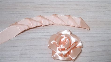 amazing ribbon flower work amazing diy rose satin ribbon satin ribbon flower tutorial 11