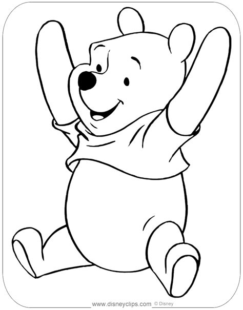 Winnie The Pooh Coloring Pages Disneys World Of Wonders