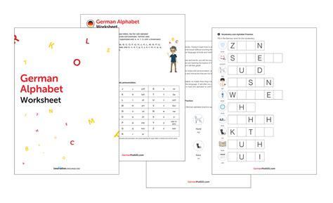 16 German Worksheets For Beginners Pdf Printables