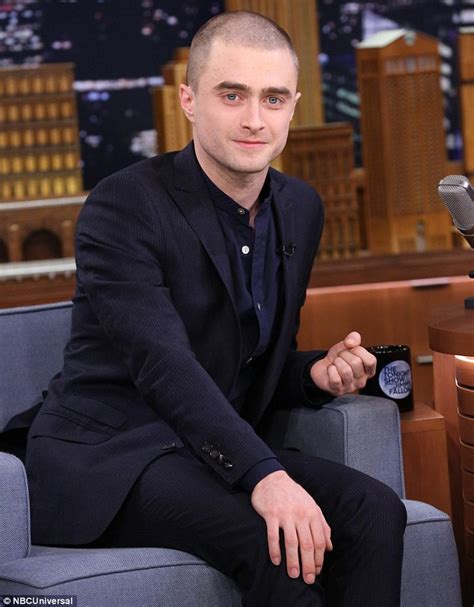 daniel radcliffe gets a soaking from jimmy fallon on the tonight show daily mail online