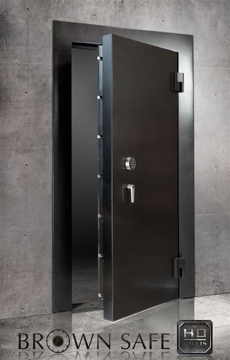 The Brown Safe Vault Doors Is A Premium Protection High Security Door
