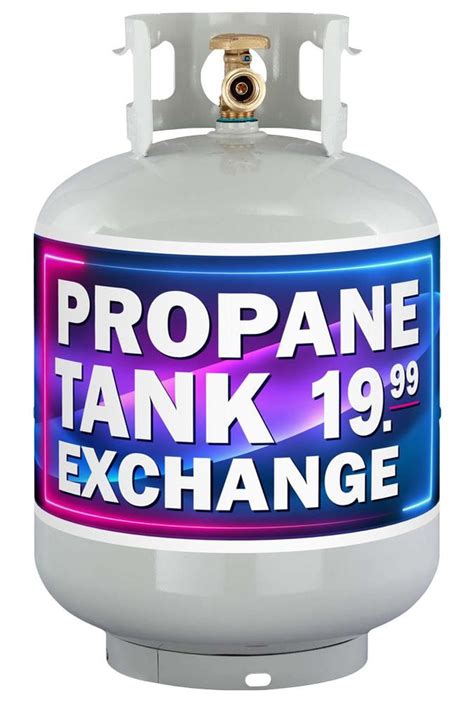 Propane Tank Exchange Sign 36 W X 60 H — Screengemsinc