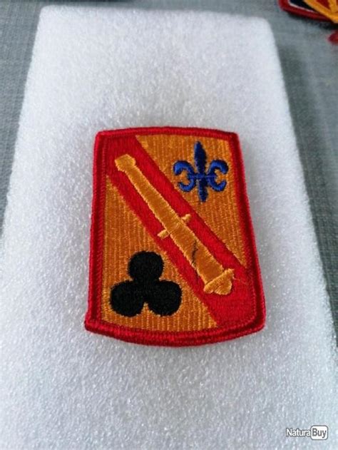 Patch Armée Us 42nd Field Artillery Brigade Original 1 Insignes En