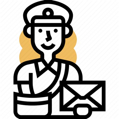 Postman Mailman Delivery Postal Service Icon Download On Iconfinder