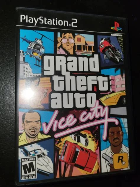 Grand Theft Auto Vice City Complete With Map Sony Playstation Ps Eur