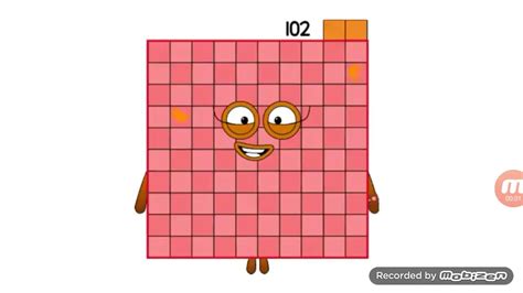 Numberblocks 102 One Hundred And Two Youtube