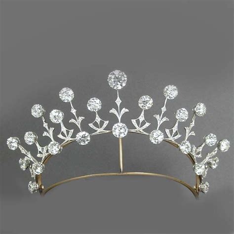A Delicate Diamond Tiara 1905 Made For A ‘piled High Hairstyle