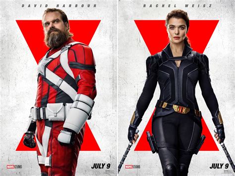 Brand New Posters Arrive For Black Widow Marvel