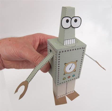 Paperbot Paper Robot To Print Out And Make Paper Robot Paper Toys