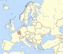Grande mapa de ubicación de Luxemburgo | Luxemburgo | Europa | Mapas ...