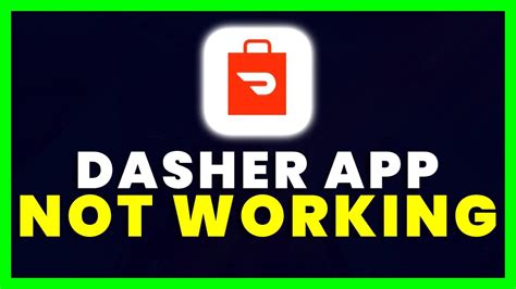 Dasher App Not Working How To Fix Dasher App Not Working Youtube