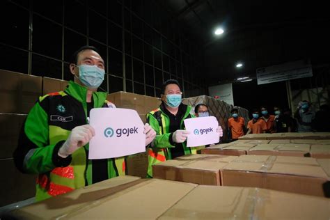 Gojek Impor 5 Juta Masker Untuk Jaga Kesehatan Dan Keselamatan Mitra