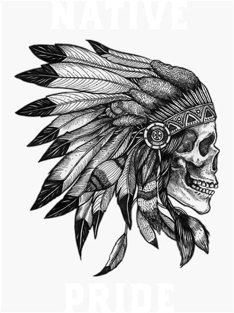 Native Pride American Indian Native American Sticker For Sale By Bamzart Redbubble