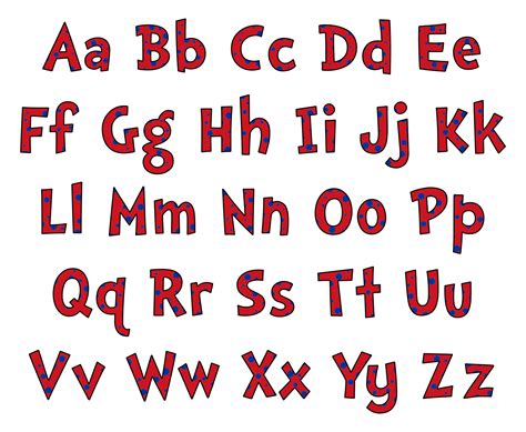 Many white sans alphabet letters. 9 Best Dr. Seuss Alphabet Printables - printablee.com