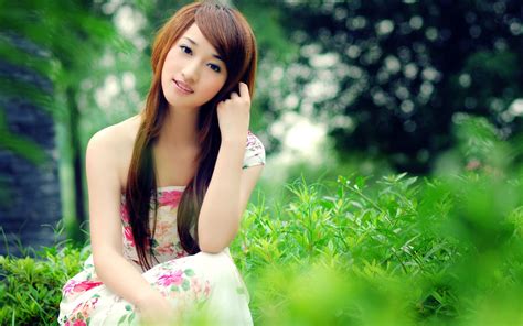 Asian Girl Dress Wallpaper Coolwallpapersme