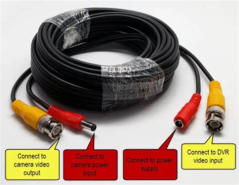 Security Camera Wiring Color Code Most Important Part Of Cctv