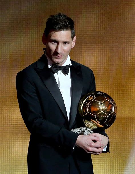 Zurich Switzerland January 11 Fifa Ballon Dor Winner Lionel Messi