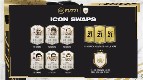 Fifa 21 icon swaps give you access to a selection of base, mid and prime items. New FUT 21 Content Available Featuring FUT Freeze Promo