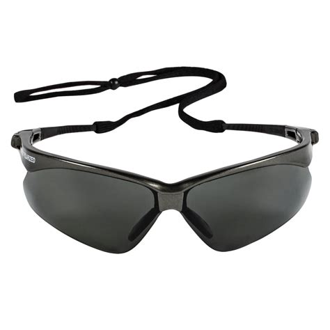 kleenguard™ v30 nemesis polarized safety glasses 28635 polarized smoke lenses gunmetal frame