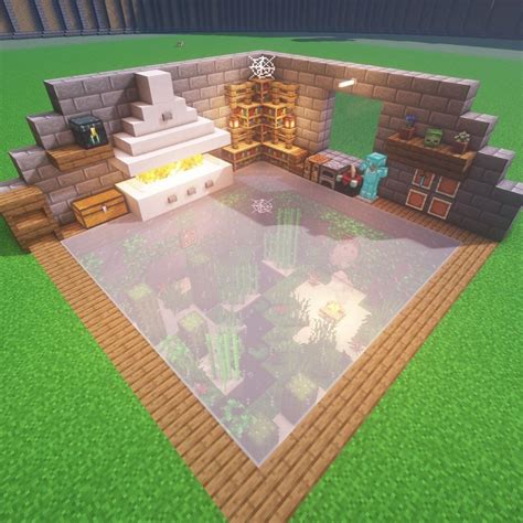 So players have to be creative and build their furniture out of blocks already in the game that aren't even meant for this purpose. Floor decoration) Is it cool?) Follow me for more ...