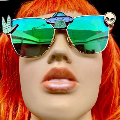 Alien Sunglasses Space Queen Rave Glasses In 2020 Rave Glasses Rave Festival Festival
