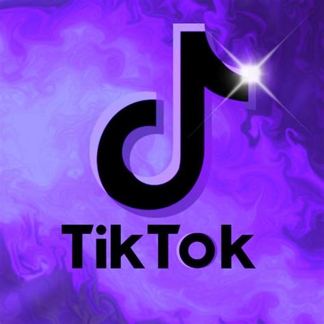 Tik Tok Aesthetic Bling Purple Fluid App Logo App Logo App Icon Social Media Icons