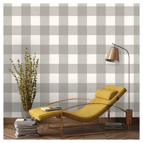 Saw something that caught your attention? Devine Color Buffalo Plaid Peel & Stick Wallpaper -Mirage ...