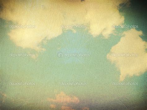 Retro Image Of Cloudy Sky — Stock Photo © Horenko 37532641