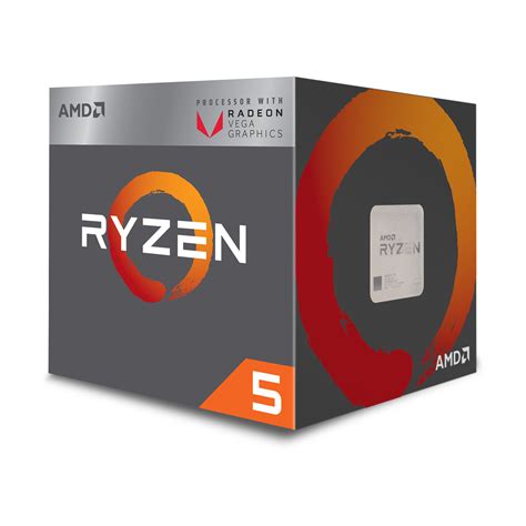 Amd Ryzen 5 2400g 4 Core Prosessori Powerfi