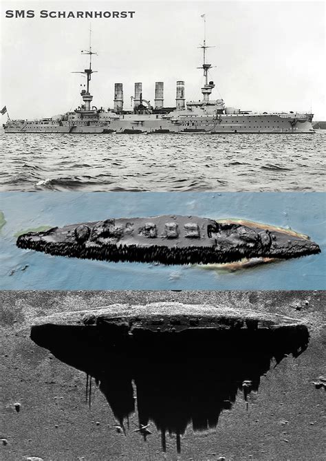 Wreck Of German Wwi Armored Cruiser Scharnhorst Found Off The Falkland Islands Resetera