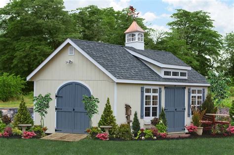 Buy Large Wood Sheds And Garages From Pa