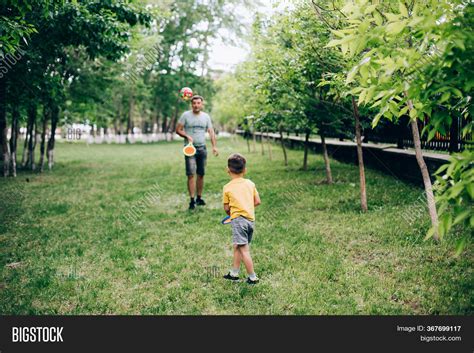 Young Caucasian Father Image And Photo Free Trial Bigstock