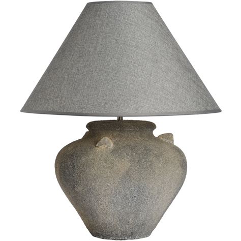 Stone Effect Ceramic Table Lamp