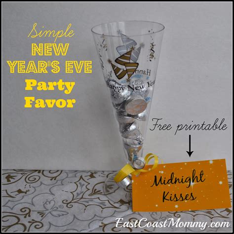 east coast mommy new year s eve party favor {midnight kisses}