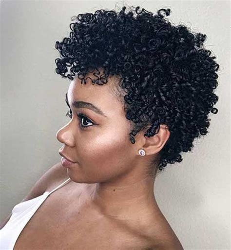 20 Short Natural Hairstyles For Black Women Short