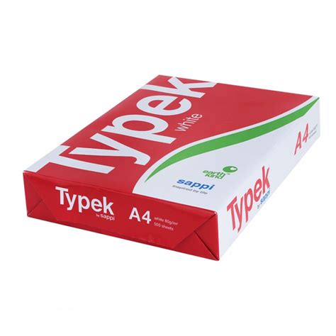 A4 Typek Paper 80gsm Ream Easy Stationers