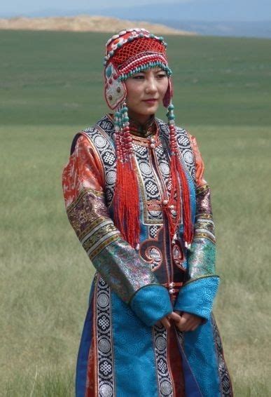 Inner Mongolia Traditional Outfits Mongolian Clothing Mongolian Women