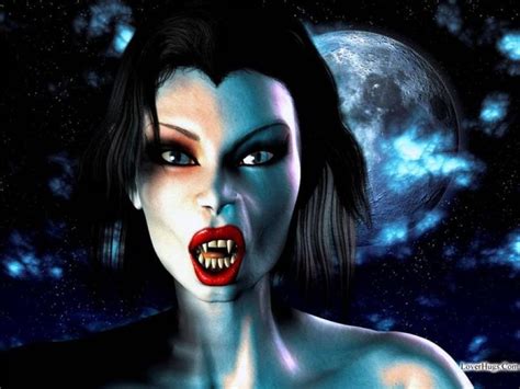 44 Female Vampire Wallpaper Wallpapersafari