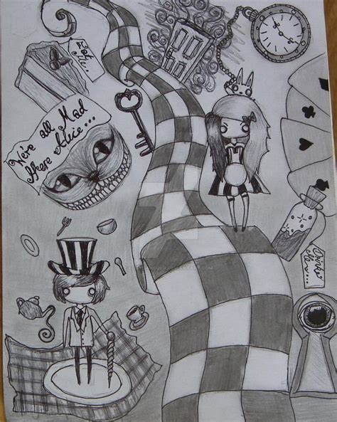 Twisted Alice In Wonderland By Floydandgigi On Deviantart