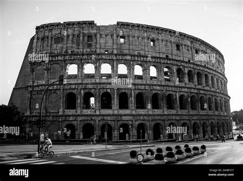 The Colosseum Or Coliseum Also Known As The Flavian Amphitheatre Is