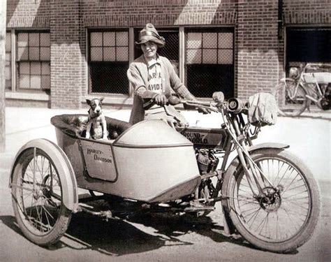 The History Of Sidecars With Images Sidecar Harley Davidson