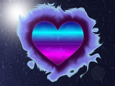 Neon Hearts Background 17843 Hd Widescreen Wallpapers