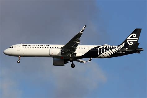 Zk Nnf Air New Zealand Airbus A321neo 3112019 Aviation Traffic
