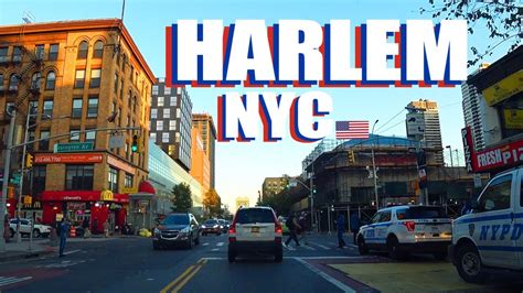 Harlem 125th Street Tour Driving In New York City Youtube