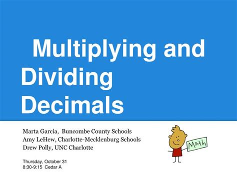 Ppt Multiplying And Dividing Decimals Powerpoint Presentation Free
